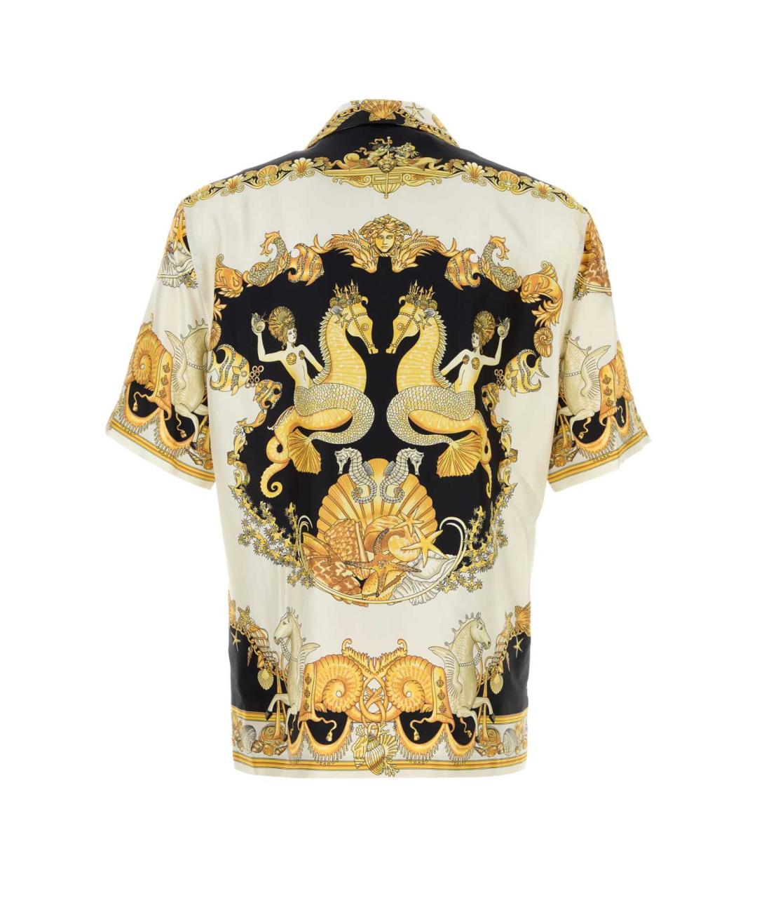 VERSACE Мульти шелковая кэжуал рубашка, фото 2