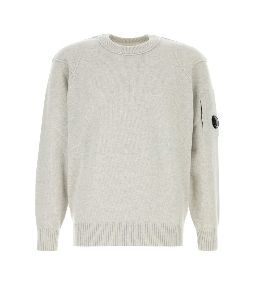 CP COMPANY Серый шерстяной джемпер / свитер, фото 1