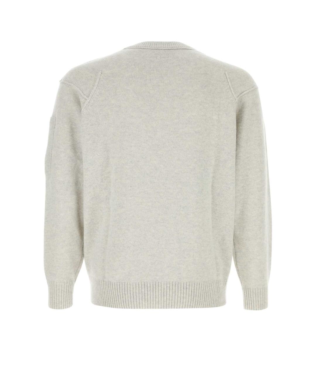 CP COMPANY Серый шерстяной джемпер / свитер, фото 2