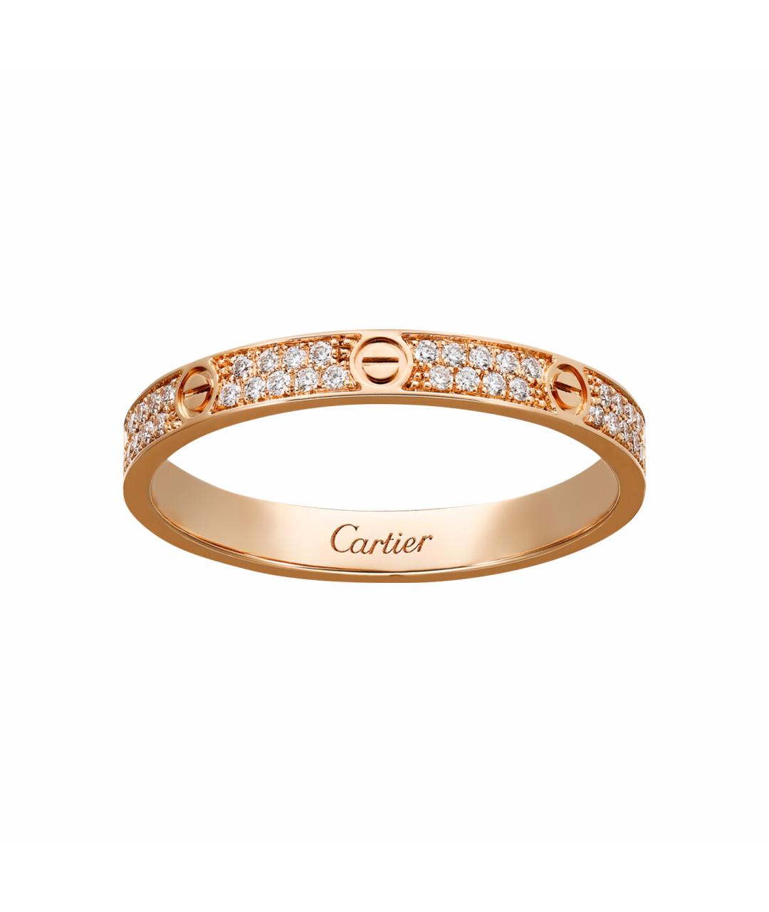 CARTIER Розовое кольцо из розового золота, фото 1