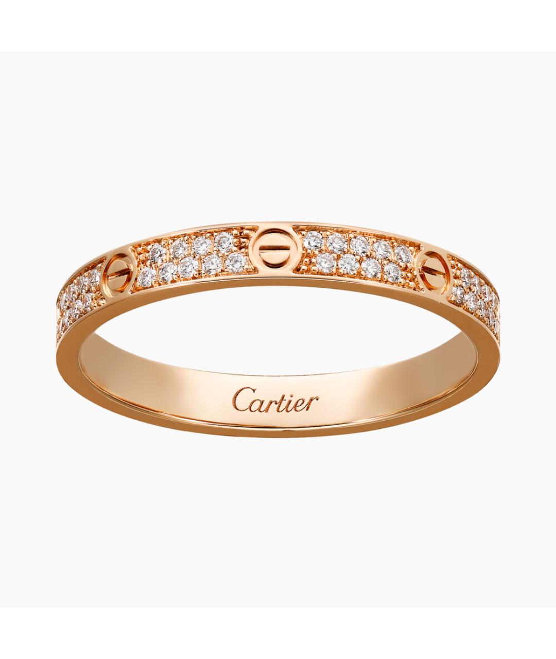 CARTIER Розовое кольцо из розового золота, фото 5