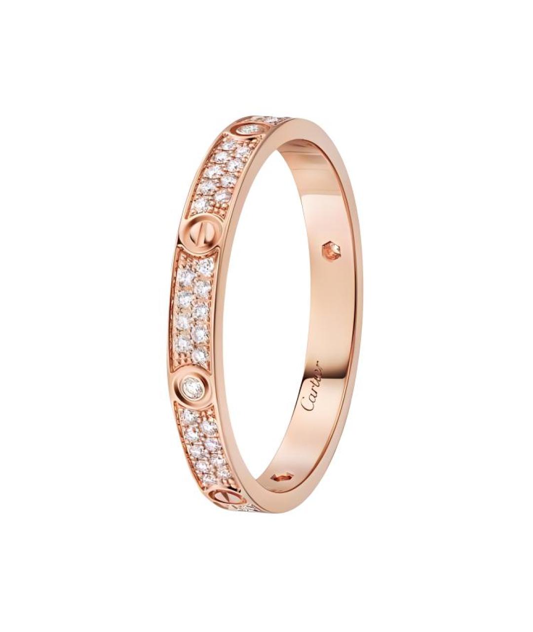 CARTIER Розовое кольцо из розового золота, фото 2