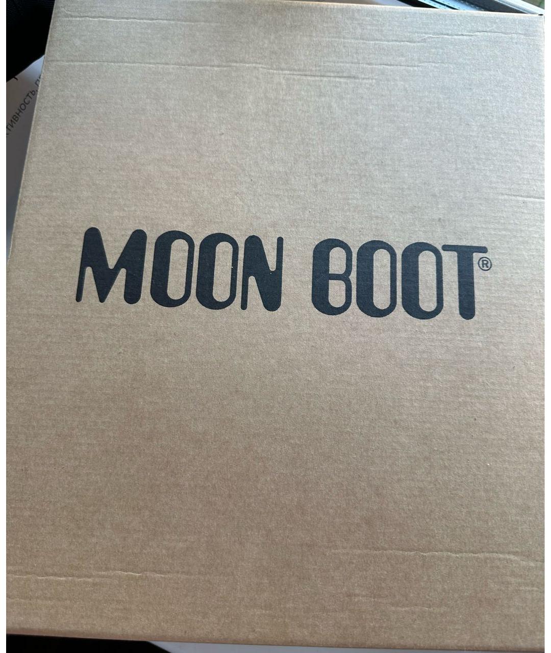 MOON BOOT Черные ботинки, фото 6