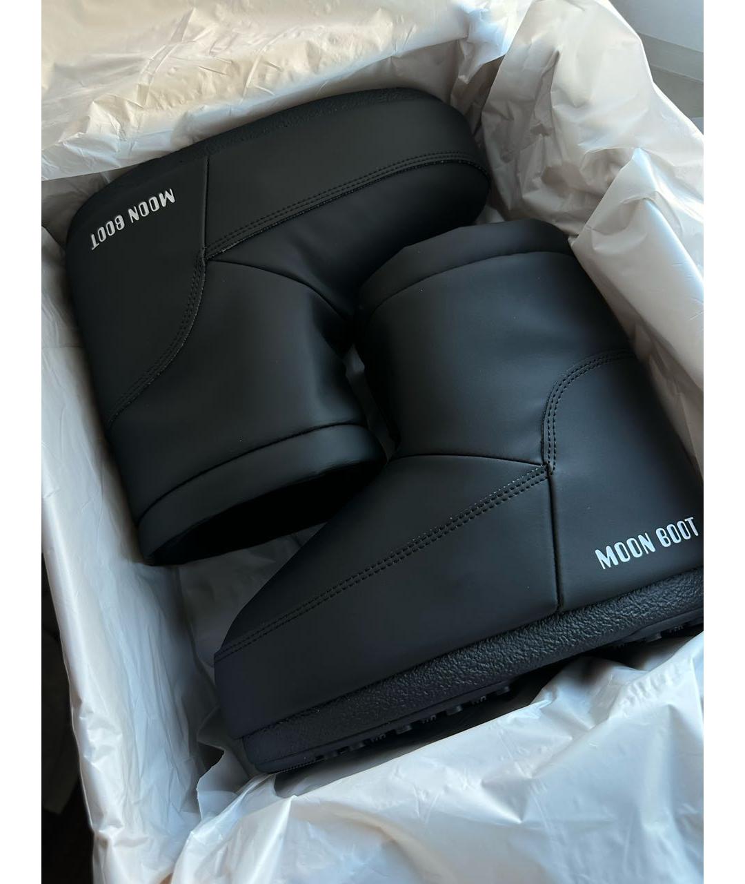 MOON BOOT Черные ботинки, фото 3