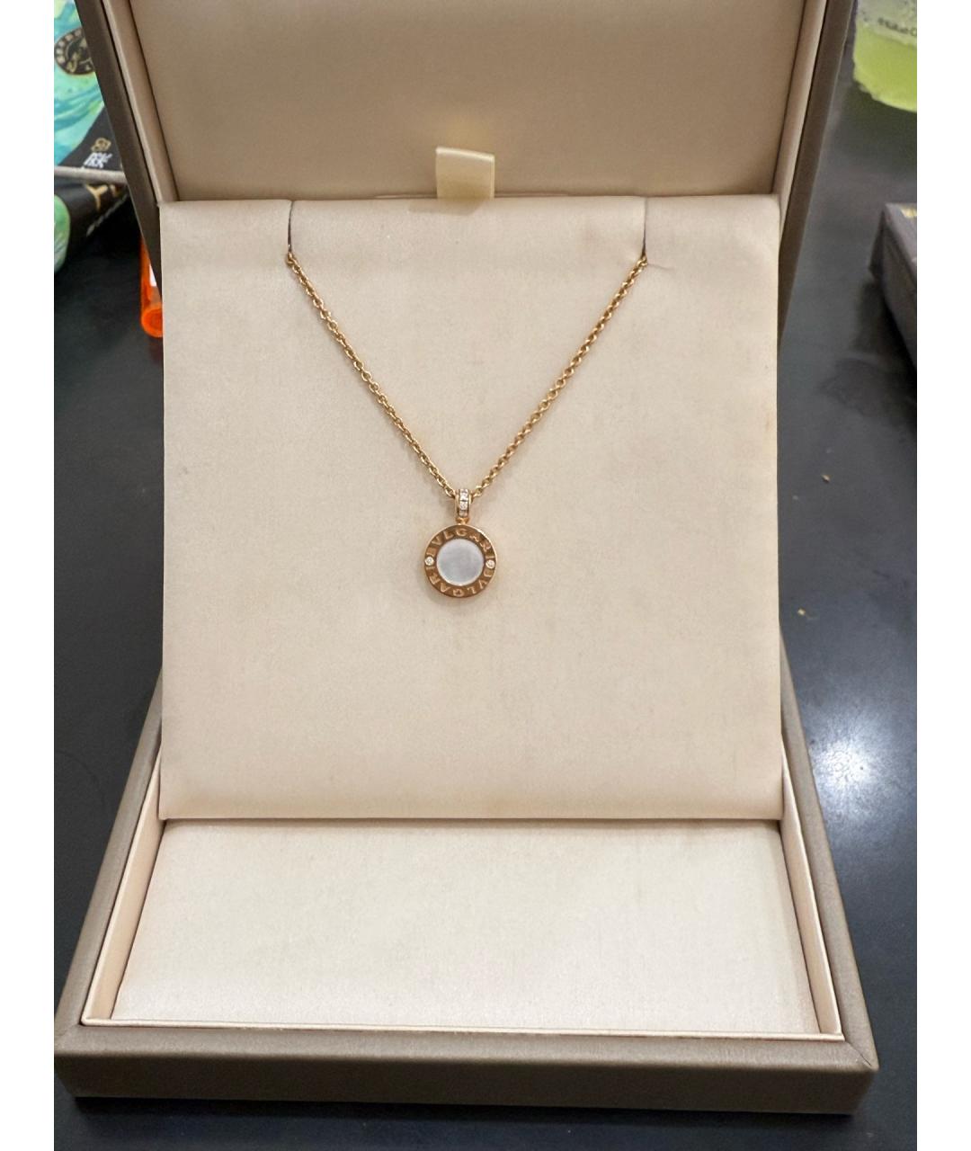 BVLGARI Золотое колье из розового золота, фото 2