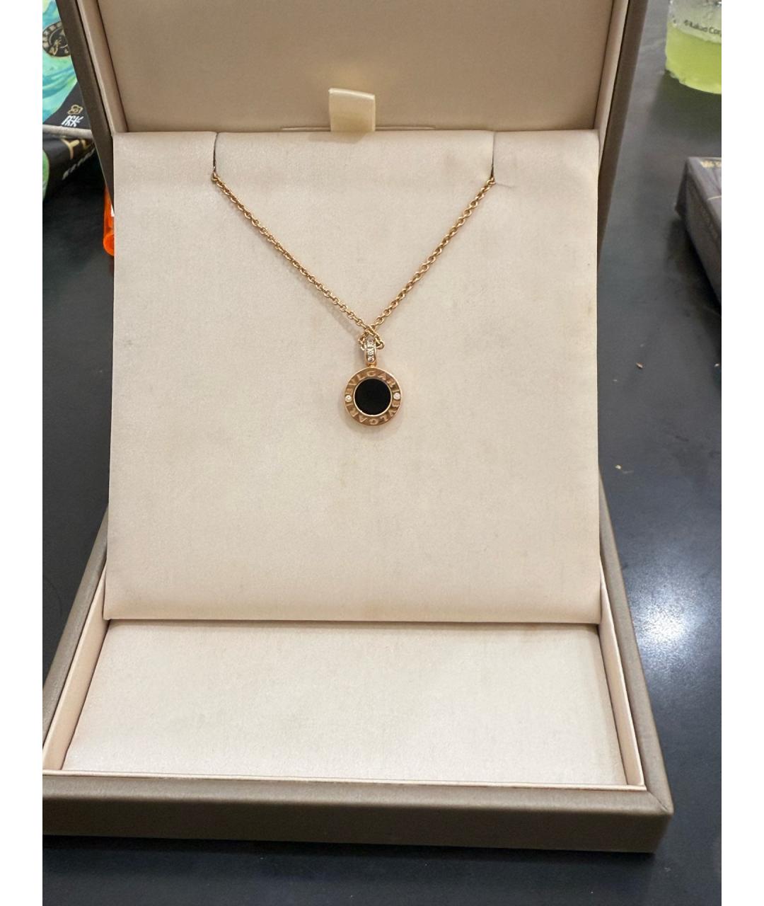 BVLGARI Золотое колье из розового золота, фото 3