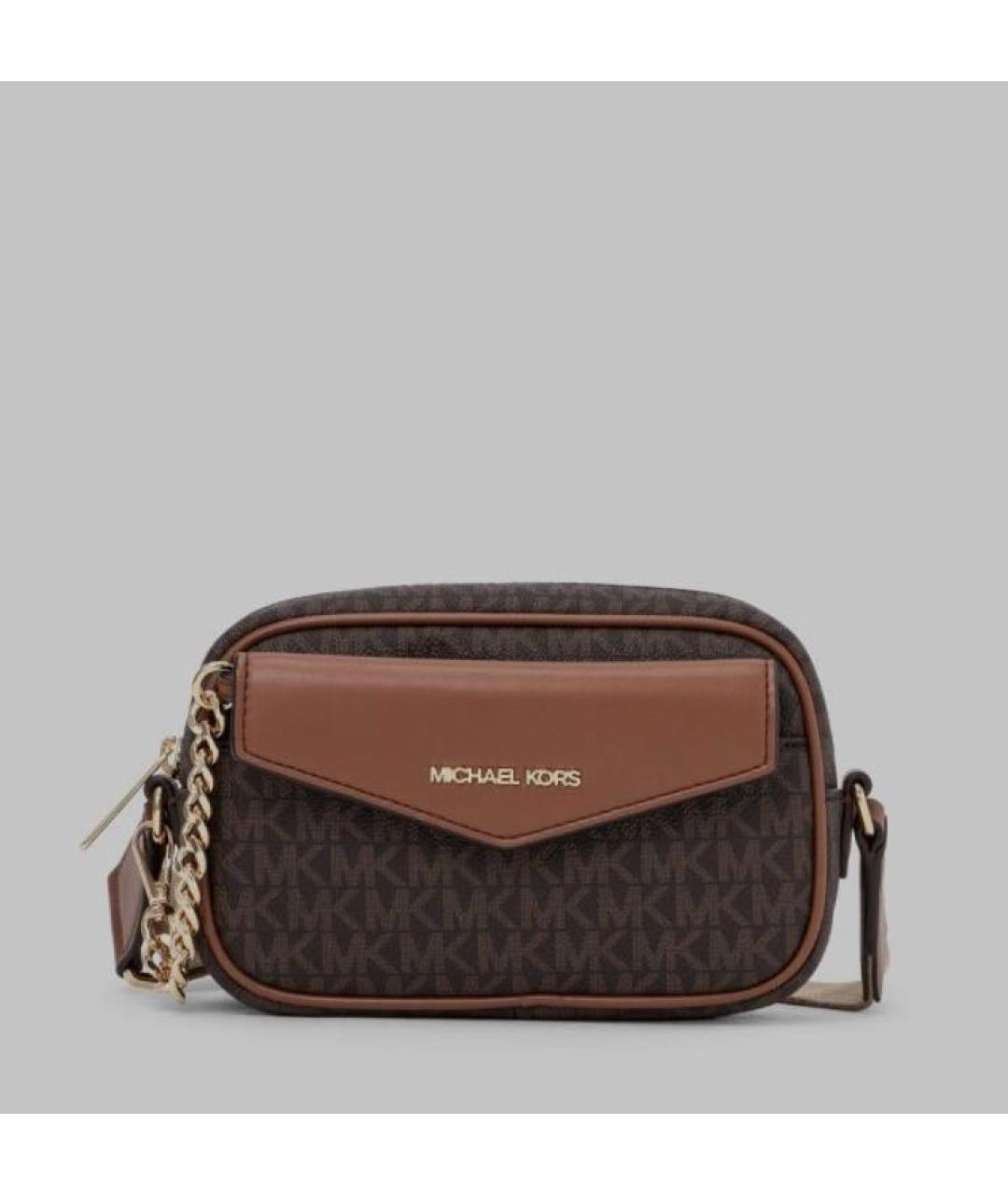 MICHAEL KORS Коричневая сумка через плечо, фото 2