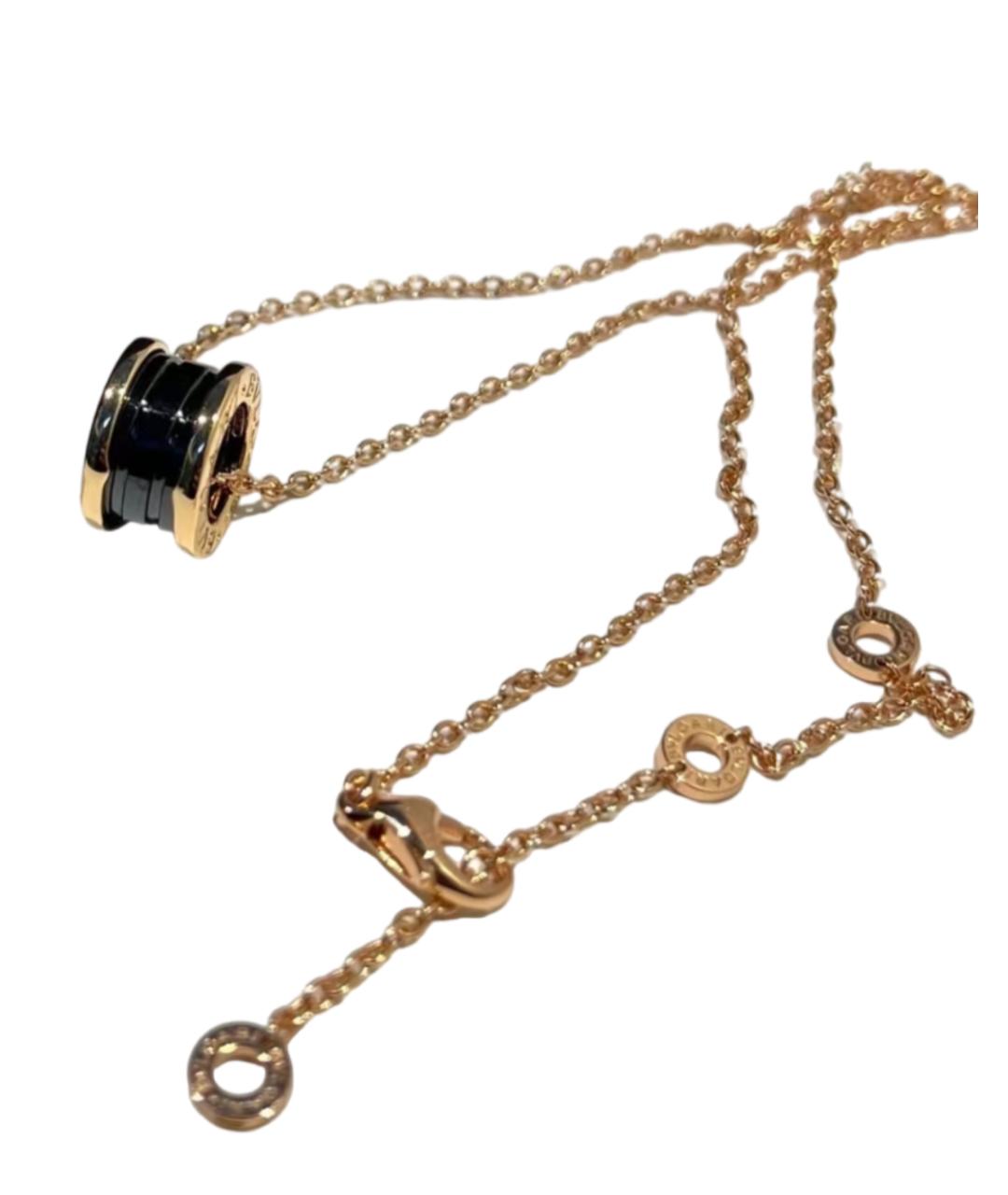 BVLGARI Золотое колье из розового золота, фото 1