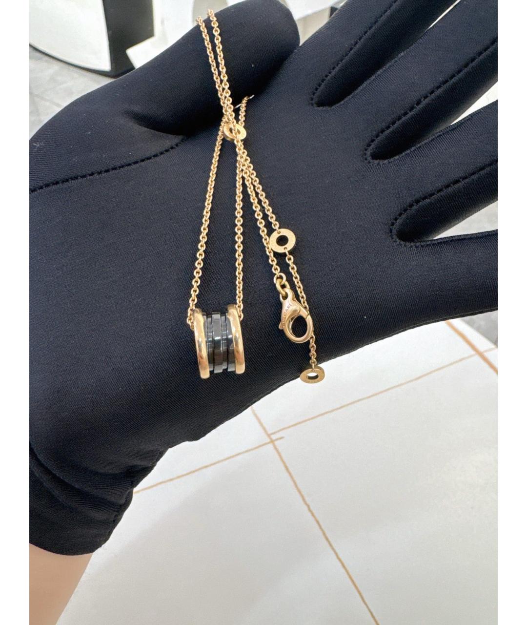 BVLGARI Золотое колье из розового золота, фото 3