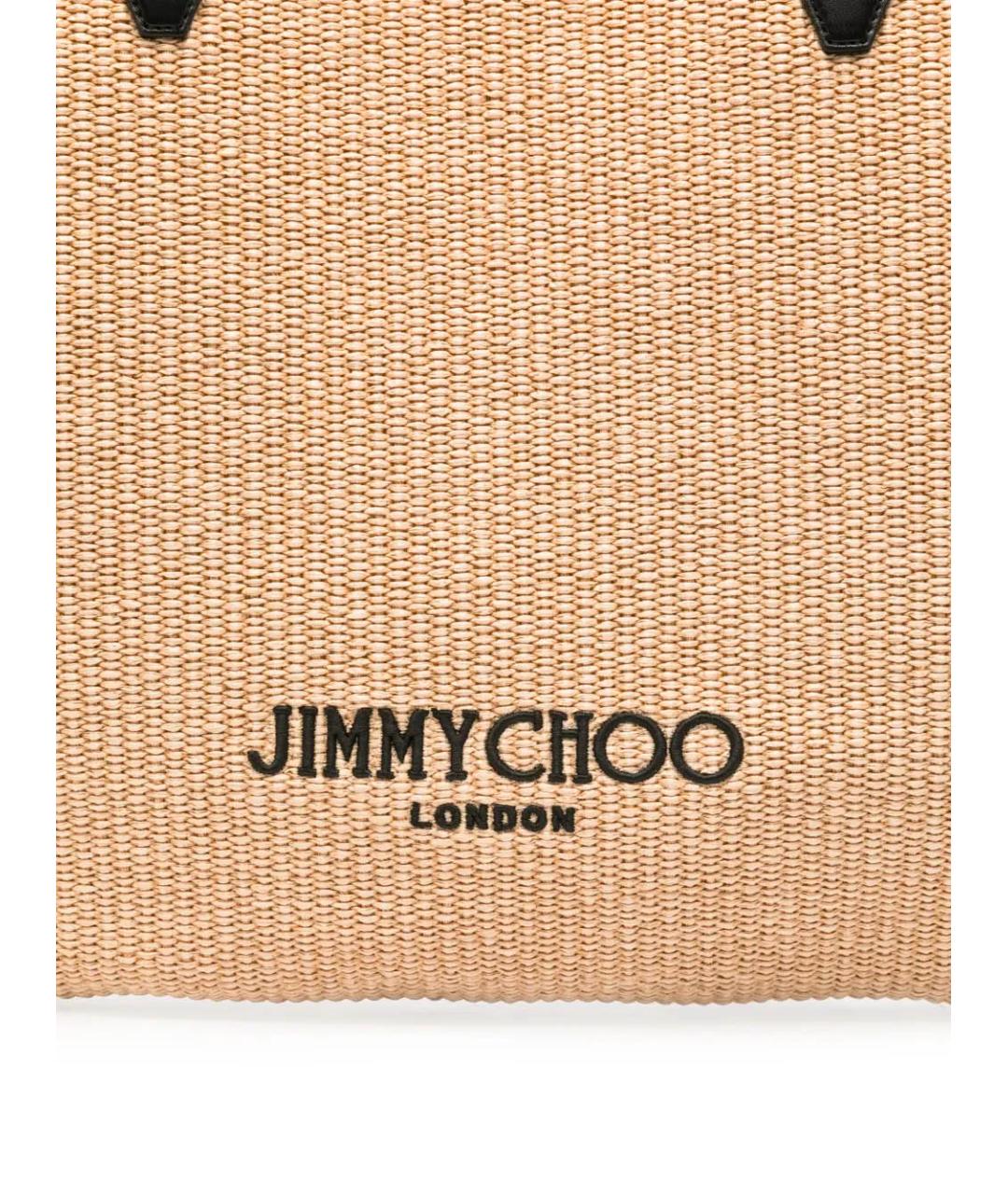 JIMMY CHOO Бежевая сумка тоут, фото 4