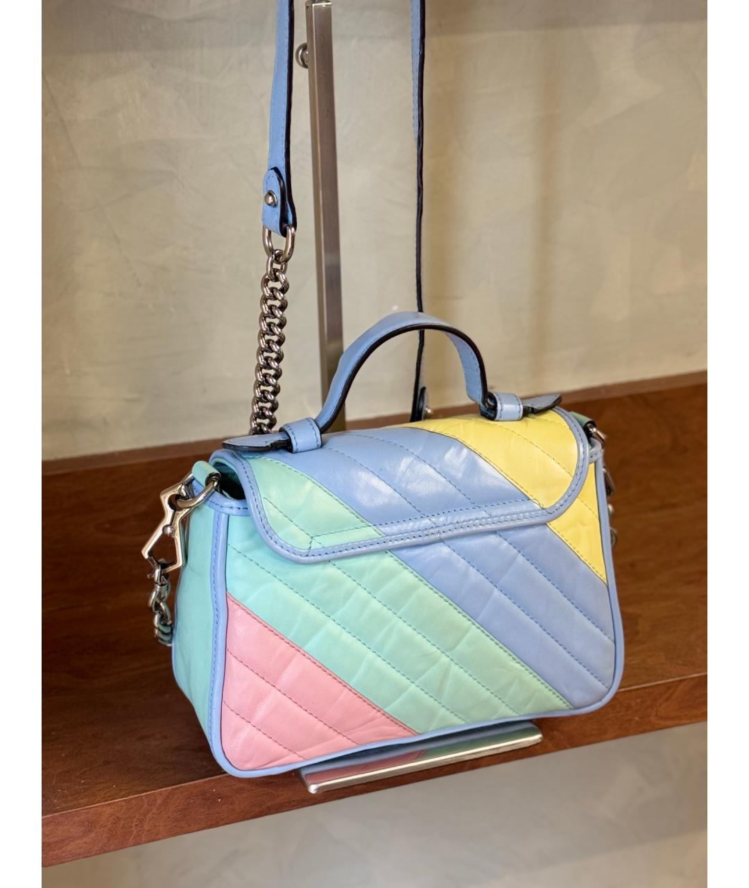 GUCCI Мульти кожаная сумка с короткими ручками, фото 8