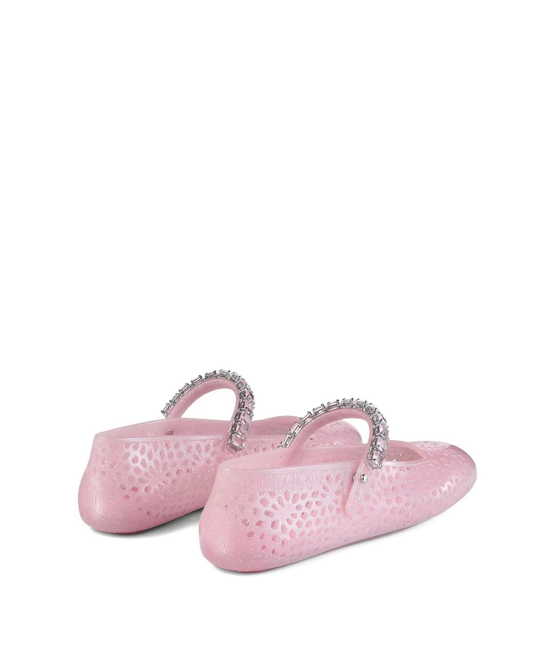 JIMMY CHOO Розовые балетки, фото 3
