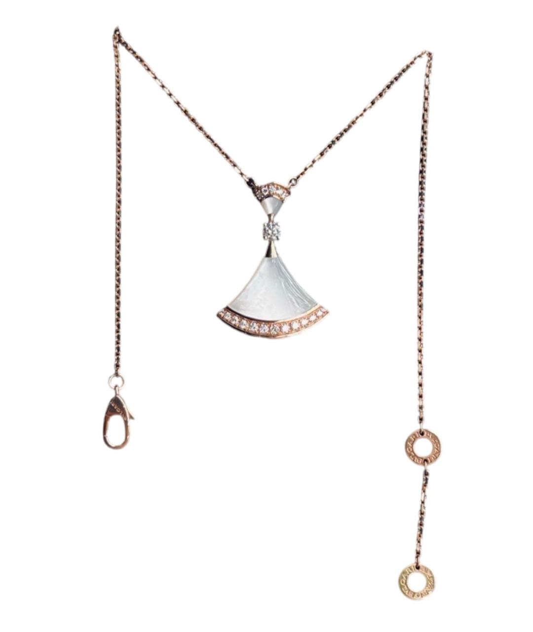 BVLGARI Золотое колье из розового золота, фото 1