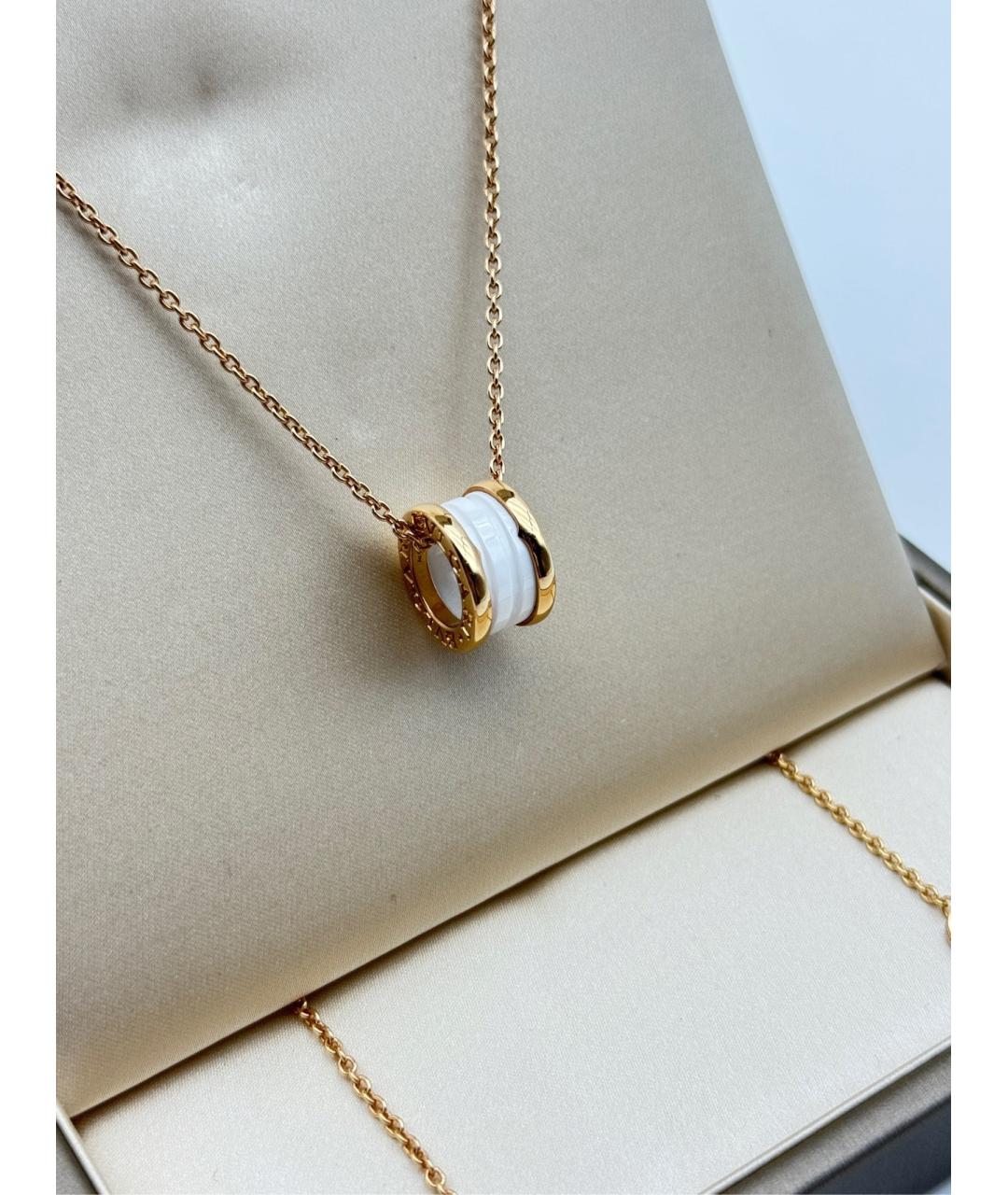 BVLGARI Золотое колье из розового золота, фото 2