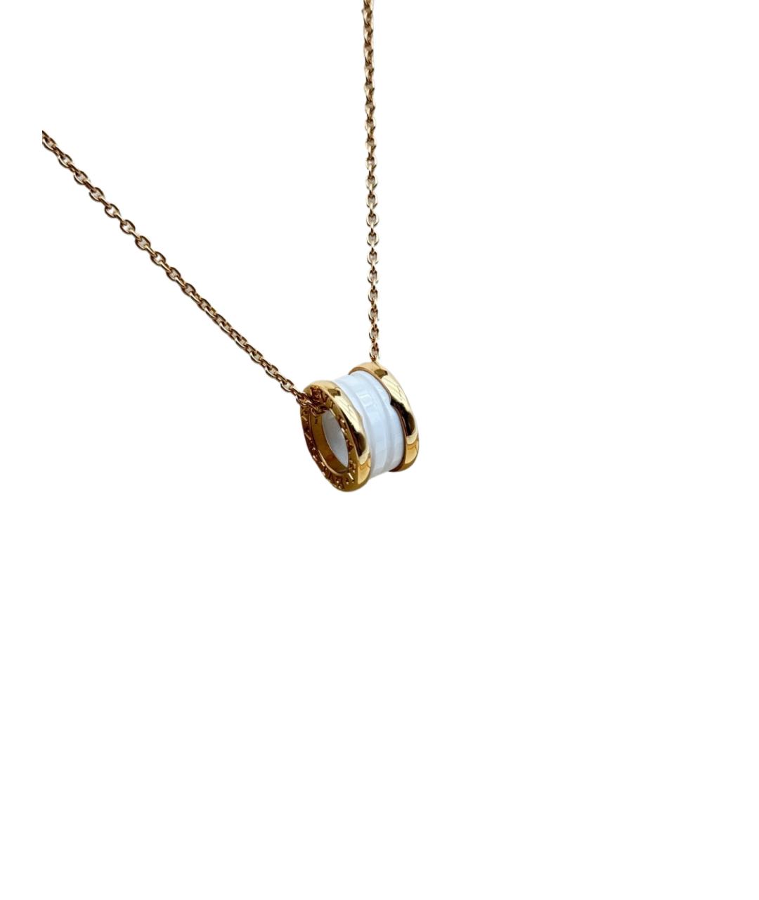 BVLGARI Золотое колье из розового золота, фото 1