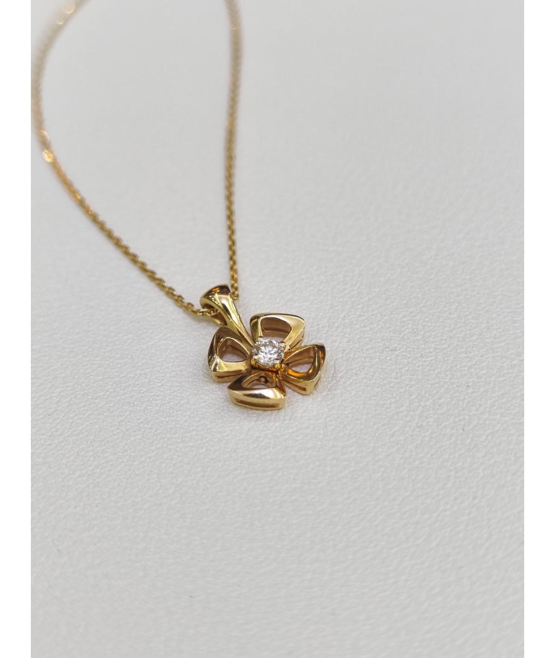 BVLGARI Золотая подвеска из розового золота, фото 2