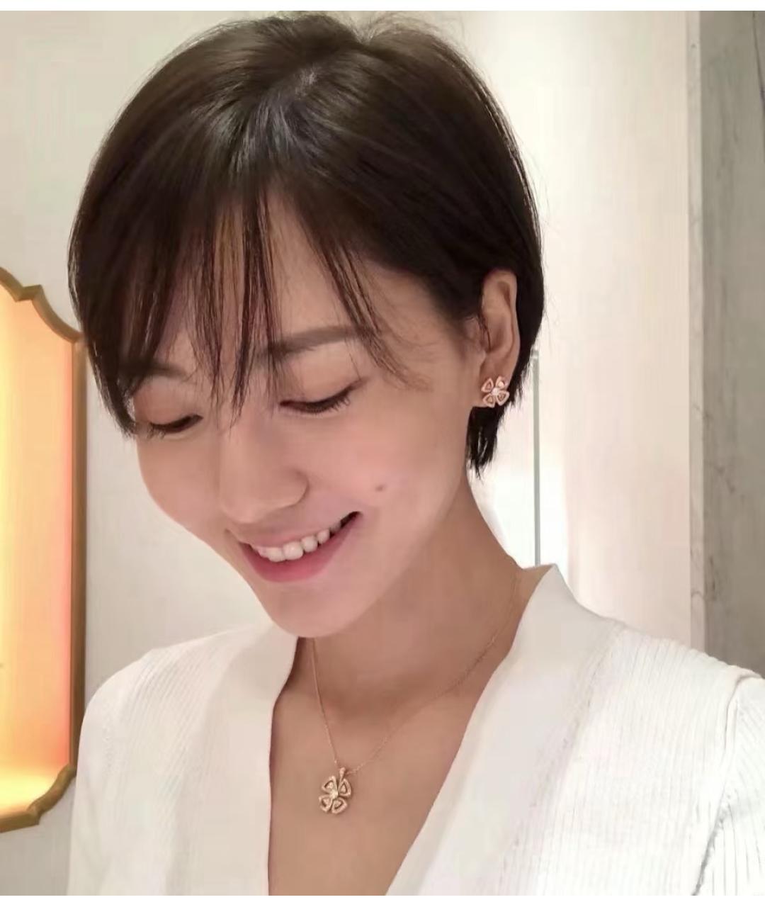 BVLGARI Золотая подвеска из розового золота, фото 6