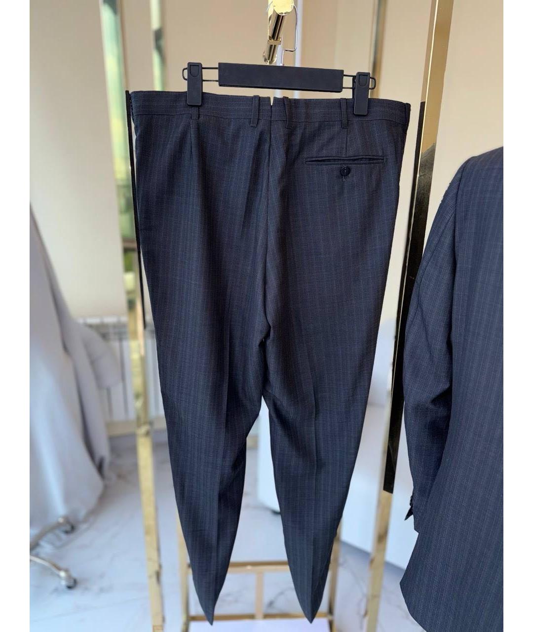 ERMENEGILDO ZEGNA XXX Антрацитовый классический костюм, фото 4