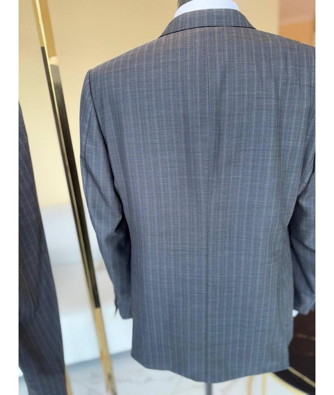 ERMENEGILDO ZEGNA XXX Антрацитовый классический костюм, фото 3