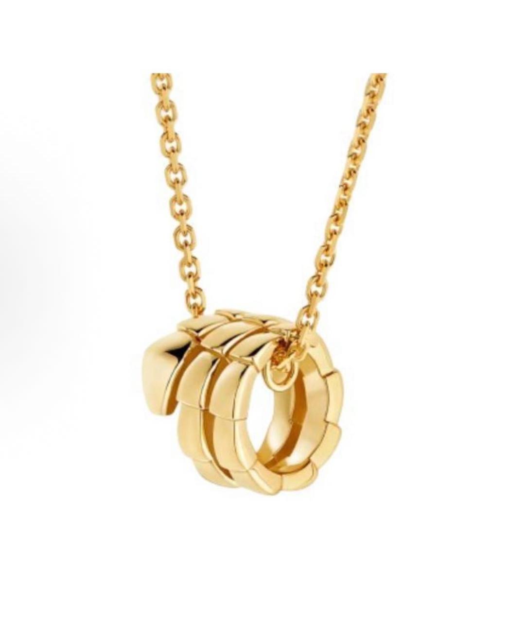 BVLGARI Золотая подвеска из желтого золота, фото 5