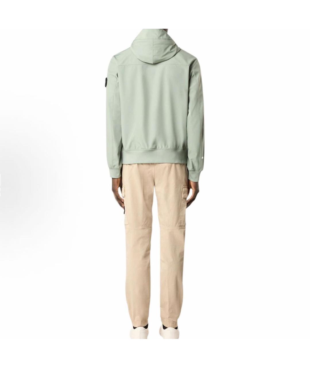 STONE ISLAND Зеленая куртка, фото 4
