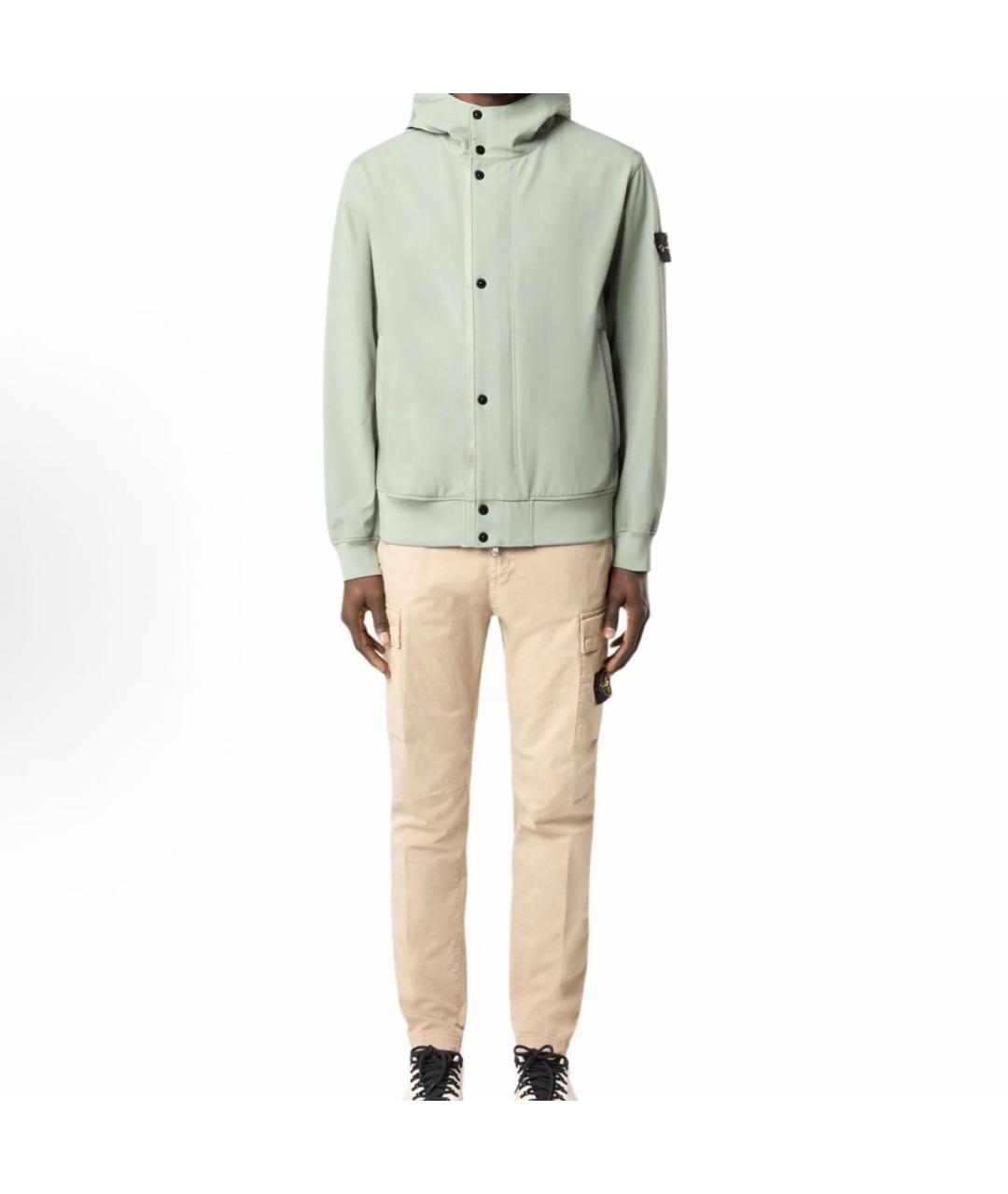 STONE ISLAND Зеленая куртка, фото 3
