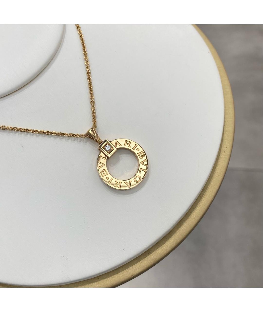 BVLGARI Золотое колье из розового золота, фото 5