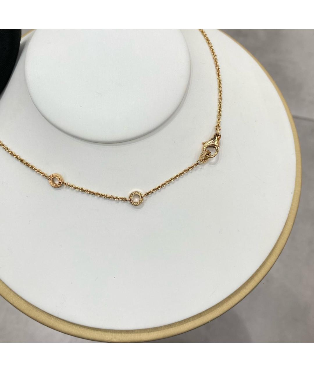 BVLGARI Золотое колье из розового золота, фото 2