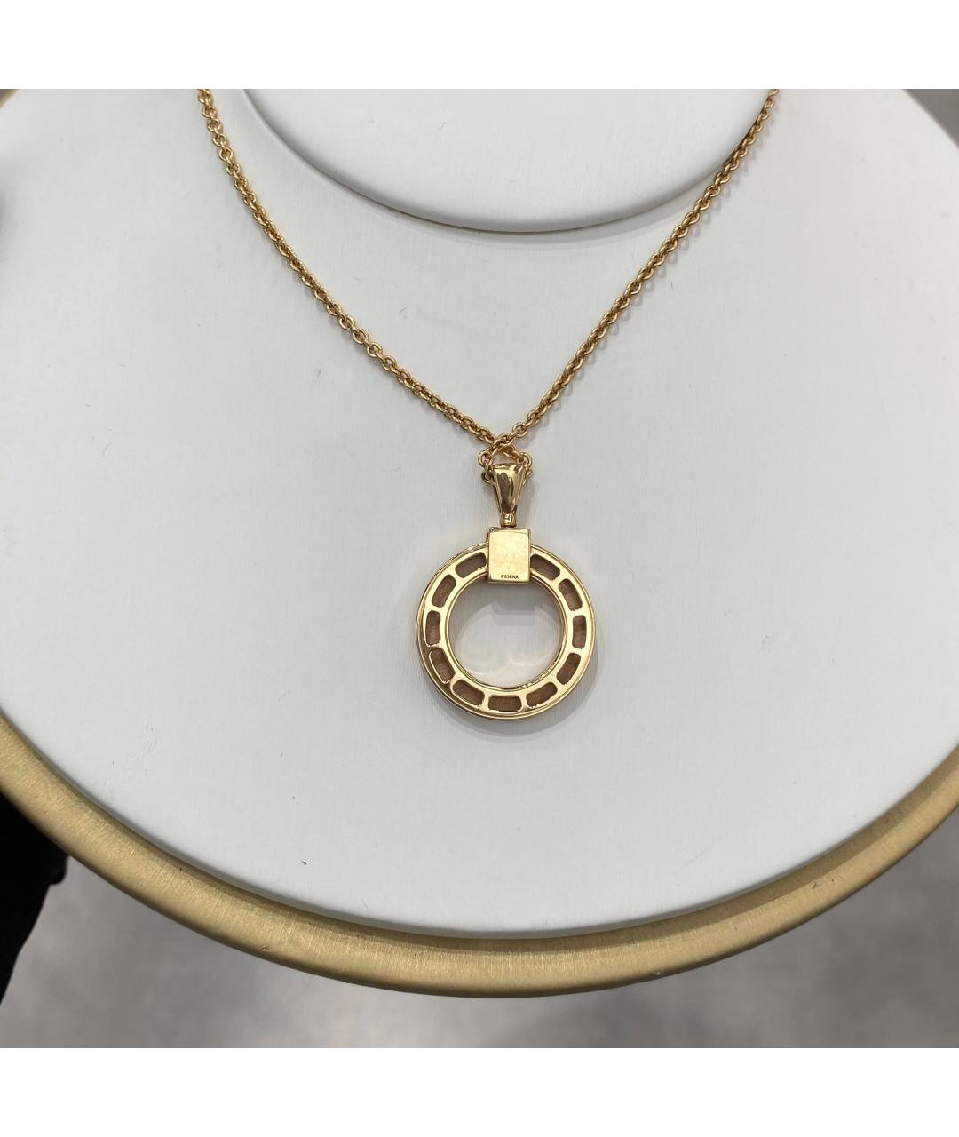 BVLGARI Золотое колье из розового золота, фото 3