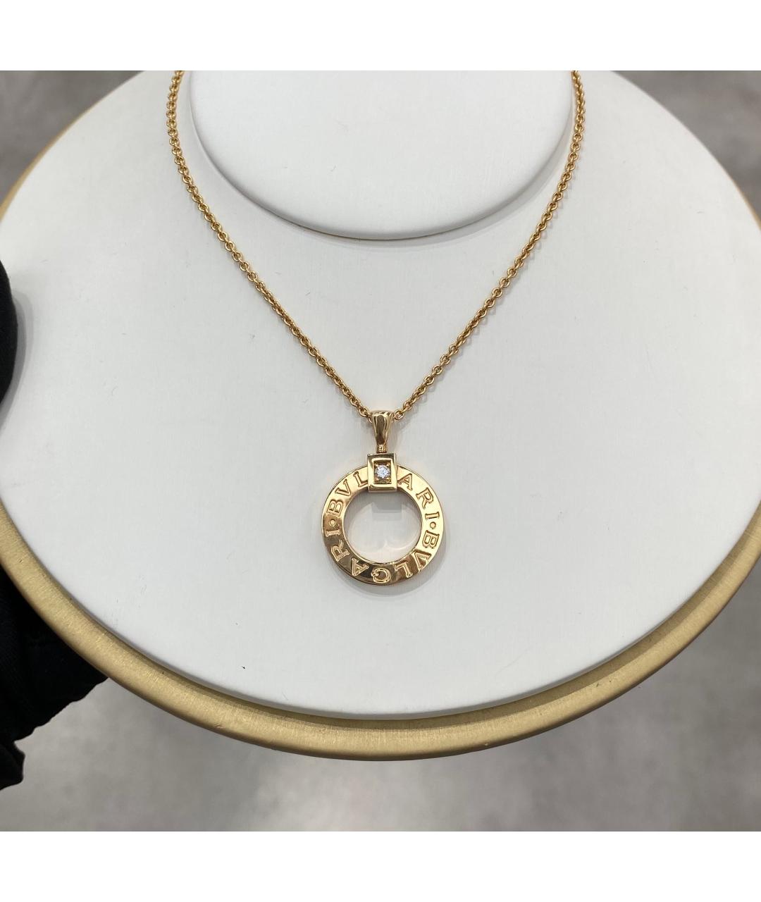 BVLGARI Золотое колье из розового золота, фото 4