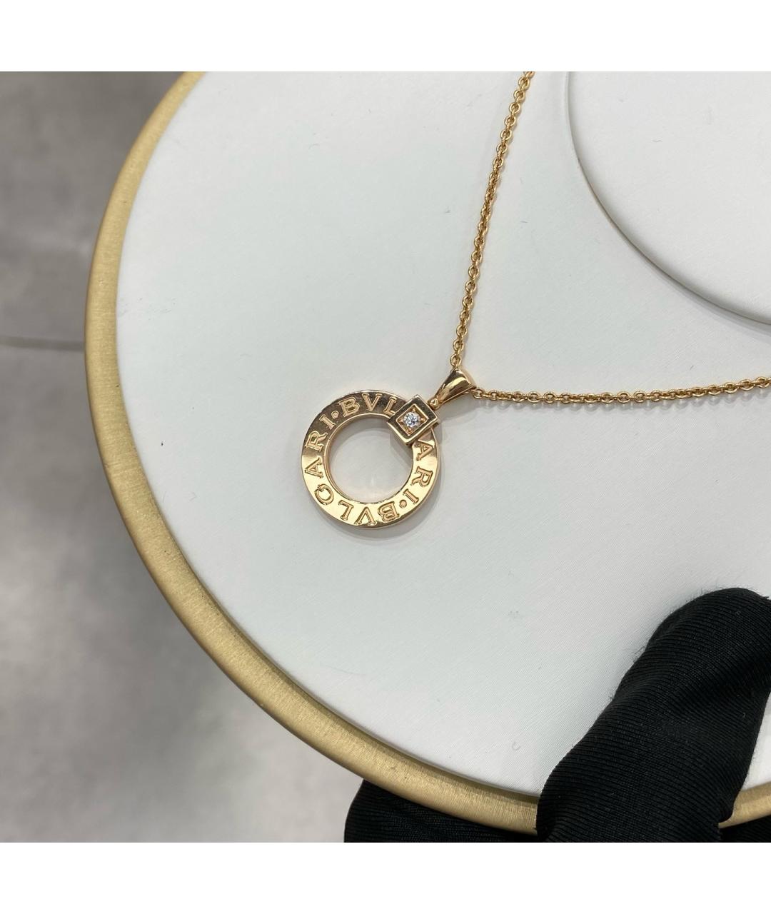 BVLGARI Золотое колье из розового золота, фото 6
