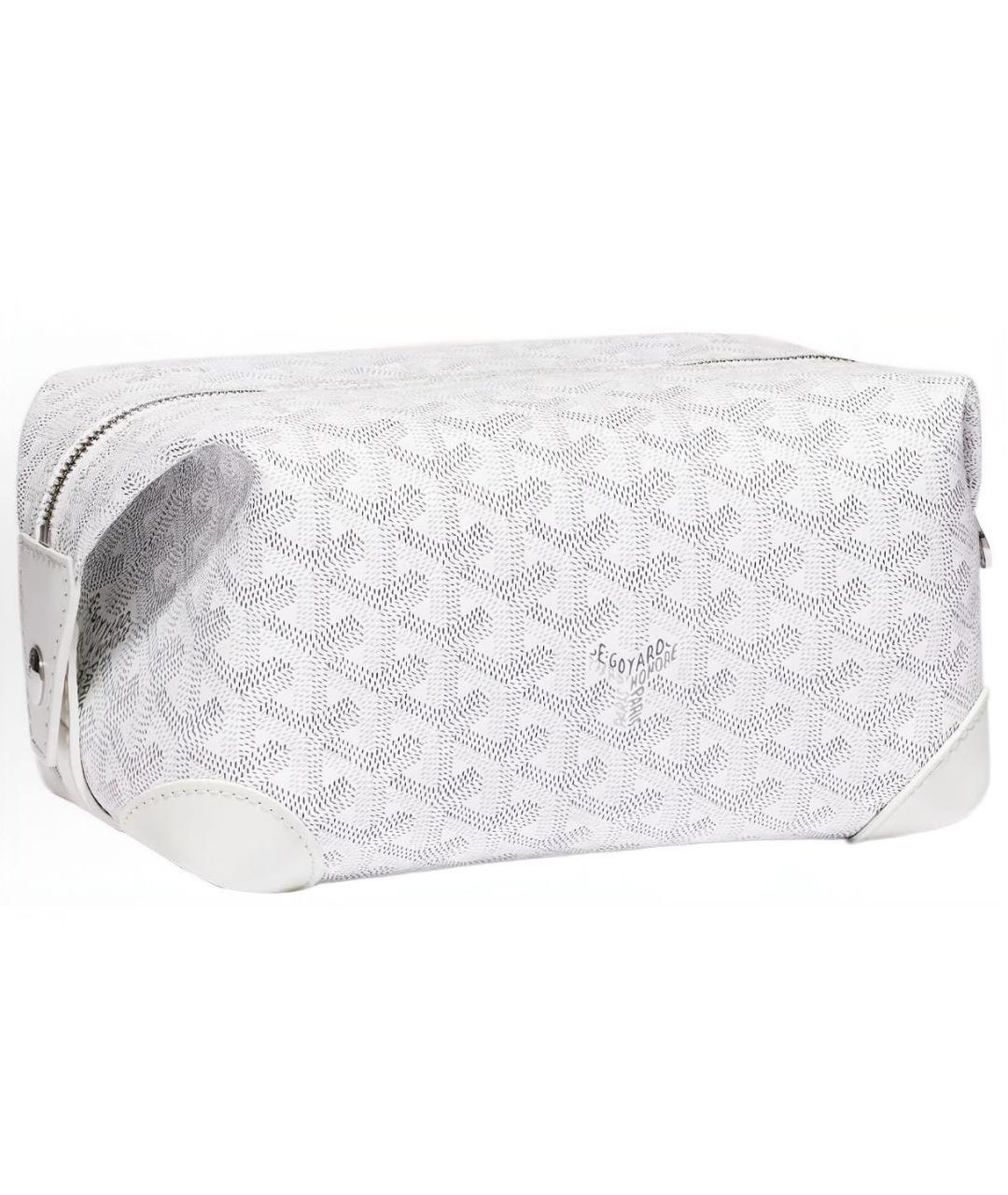 GOYARD Белая косметичка, фото 2