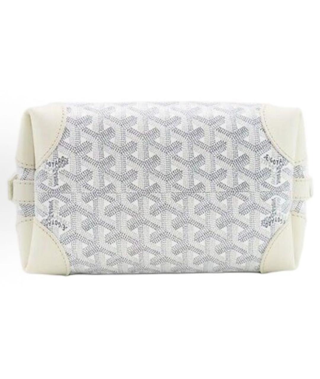 GOYARD Белая косметичка, фото 4