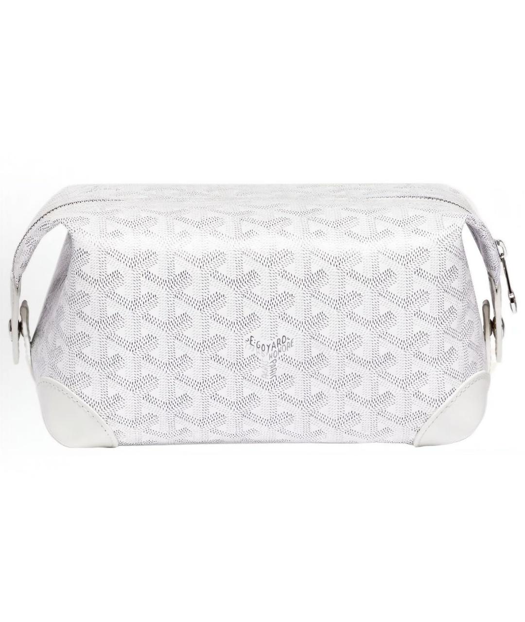 GOYARD Белая косметичка, фото 5