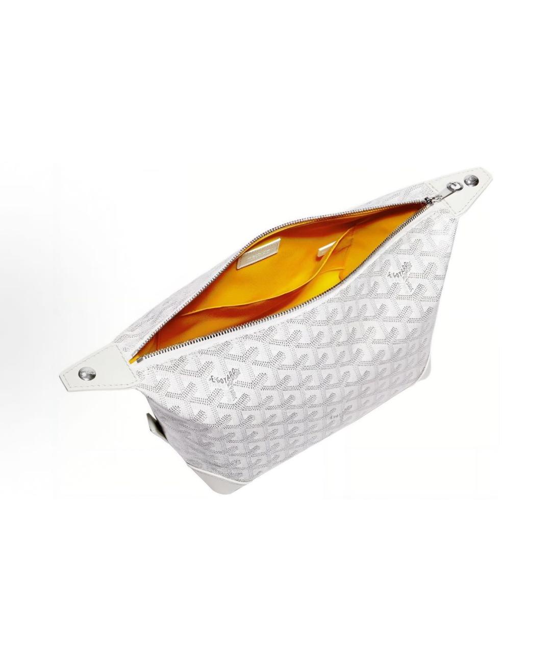 GOYARD Белая косметичка, фото 3