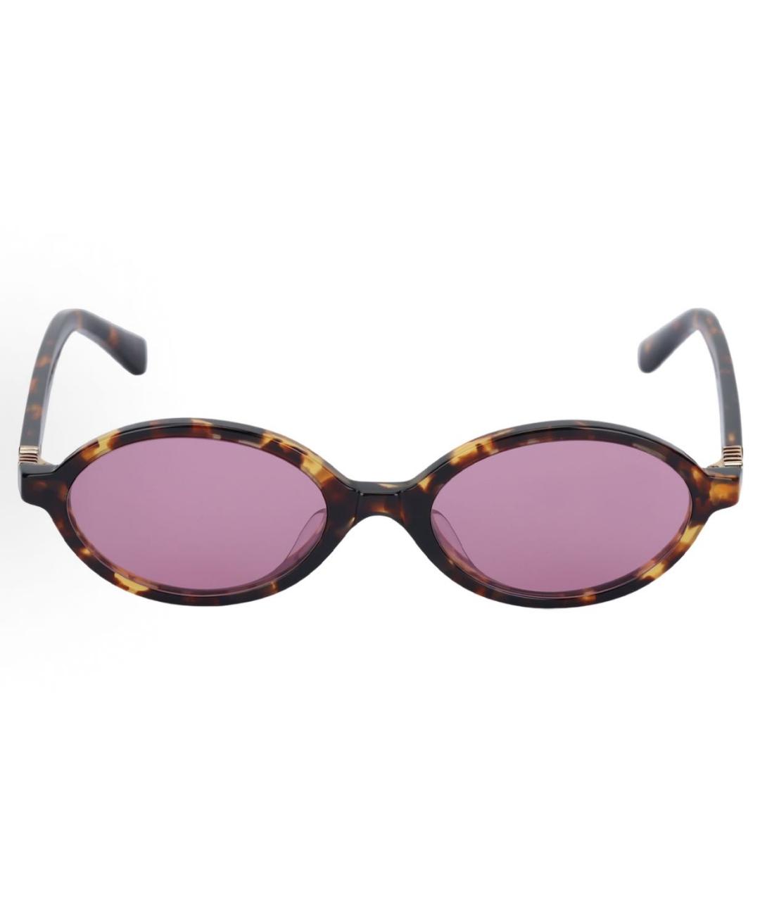 MIU MIU Розовые пластиковые солнцезащитные очки, фото 2