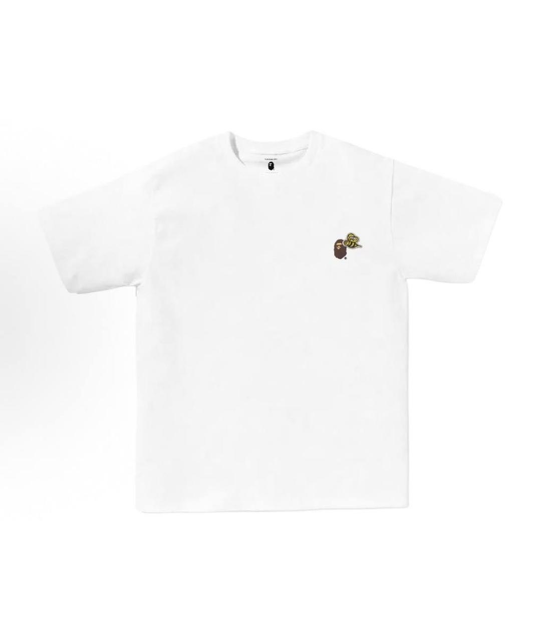 BAPE Белая футболка, фото 3
