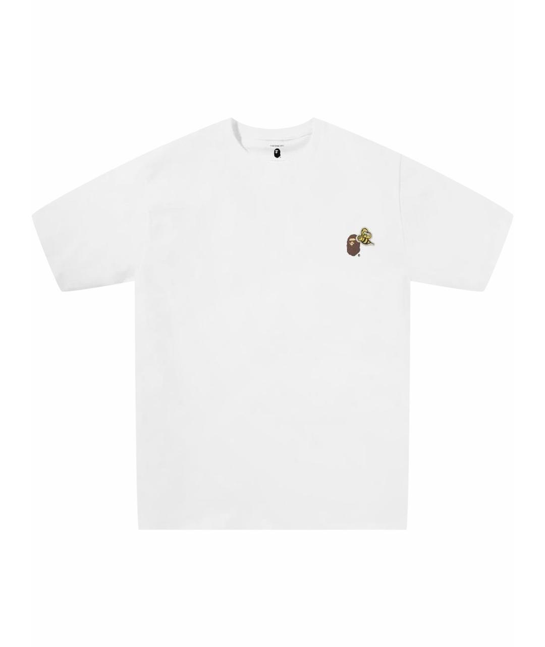 BAPE Белая футболка, фото 1