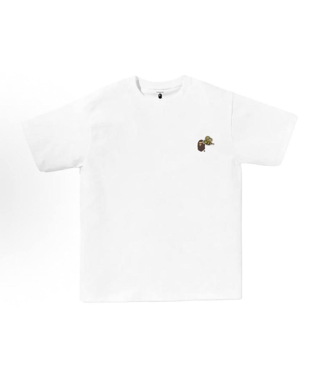 BAPE Белая футболка, фото 3