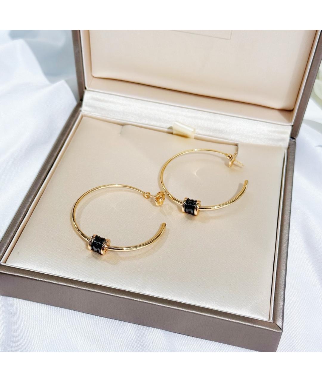 BVLGARI Золотые серьги из розового золота, фото 3