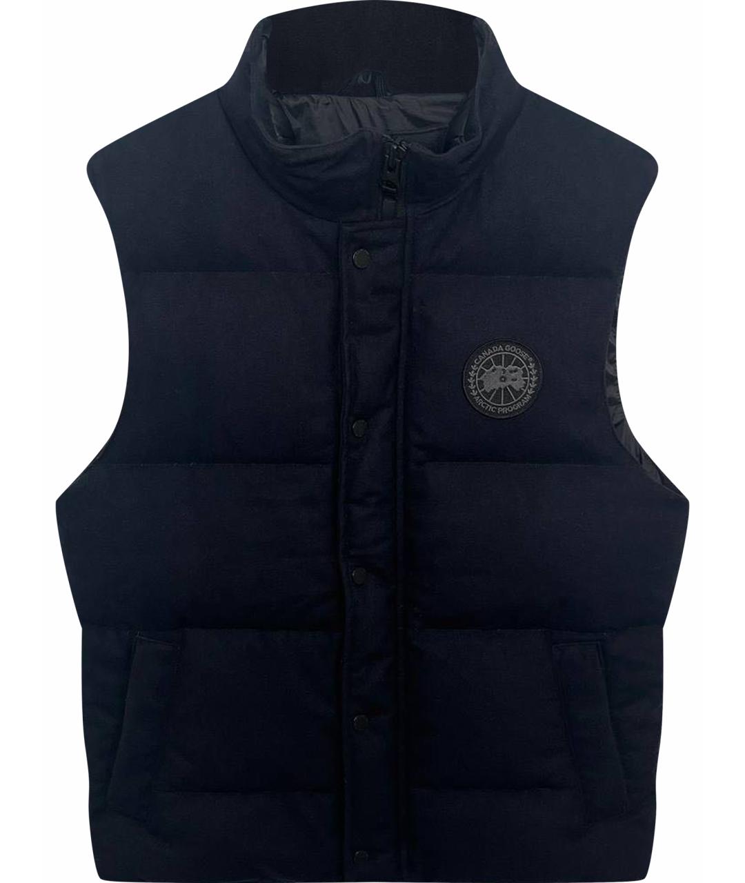 CANADA GOOSE Темно-синий жилет, фото 1