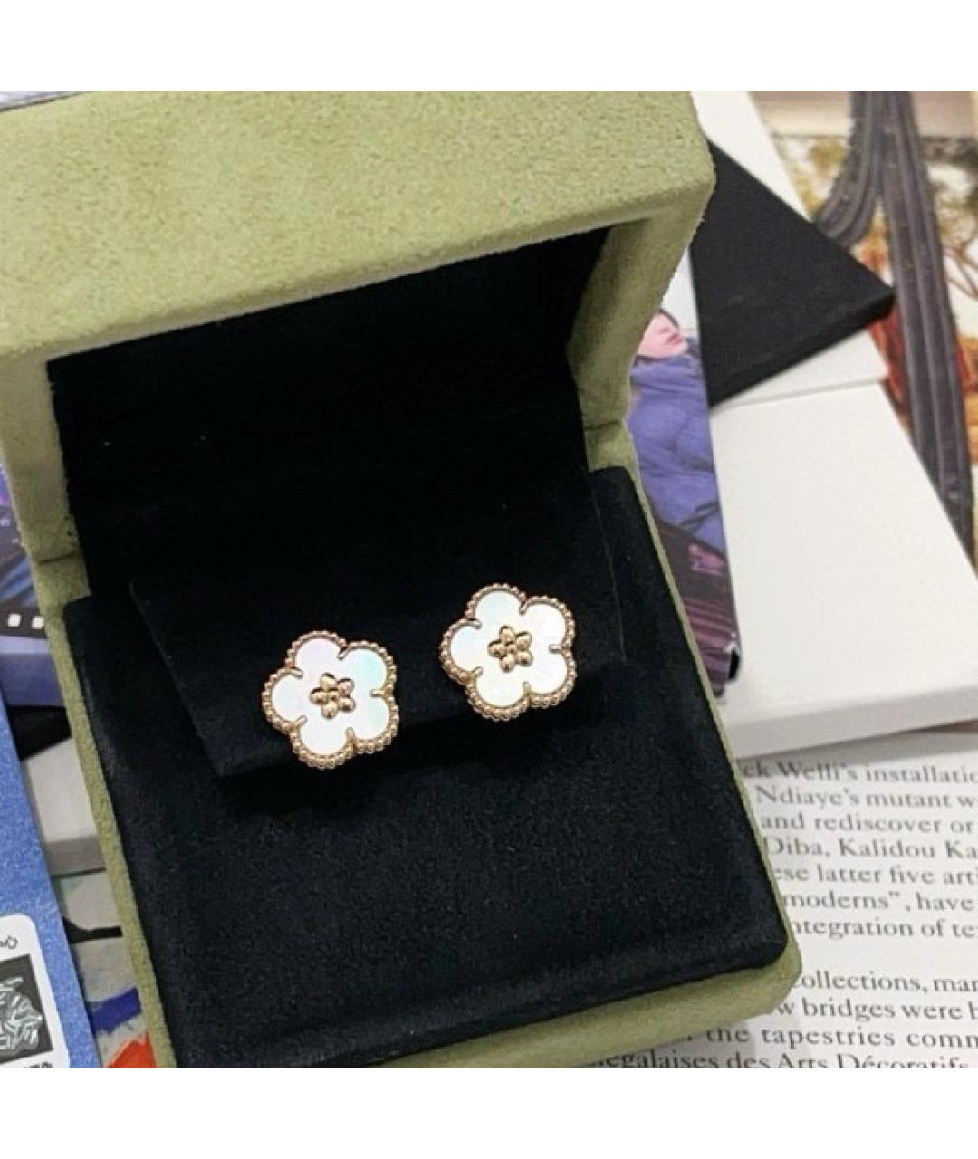 VAN CLEEF & ARPELS Золотые серьги из розового золота, фото 3