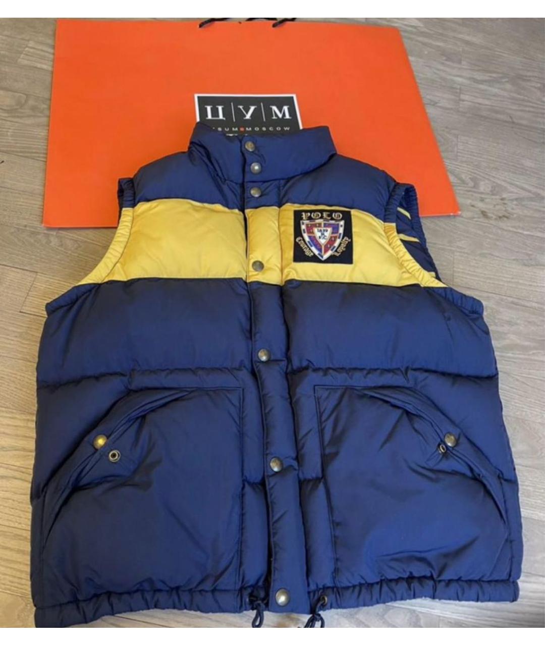 POLO RALPH LAUREN Темно-синий жилет, фото 2