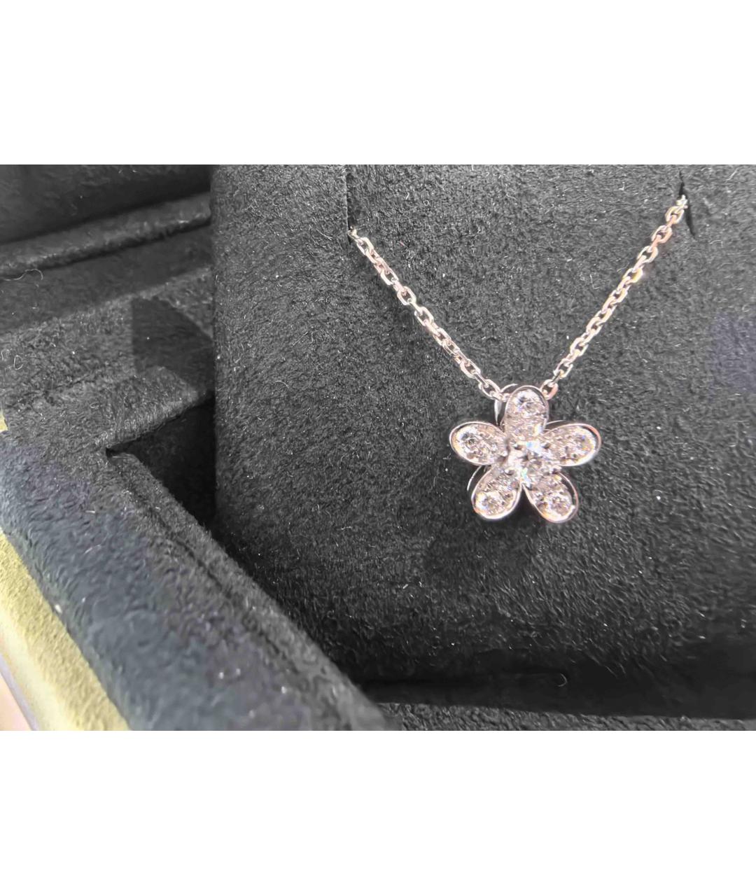 VAN CLEEF & ARPELS Серебряное колье из белого золота, фото 3