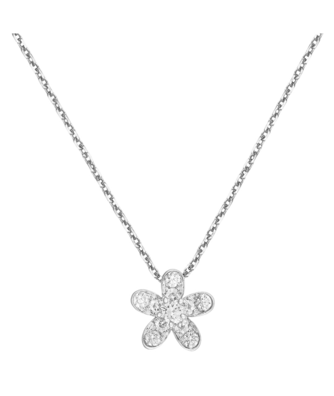 VAN CLEEF & ARPELS Серебряное колье из белого золота, фото 1