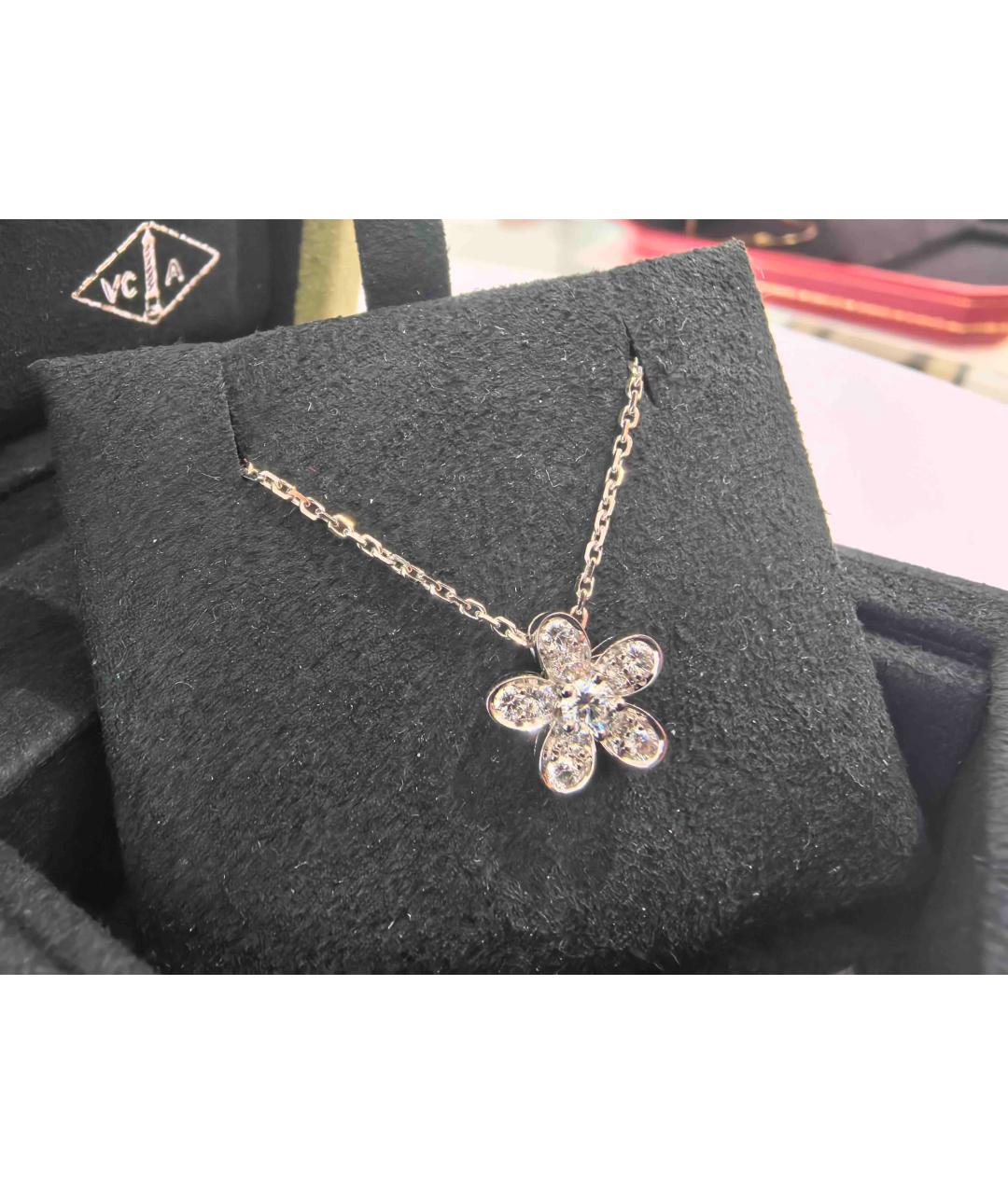 VAN CLEEF & ARPELS Серебряное колье из белого золота, фото 5
