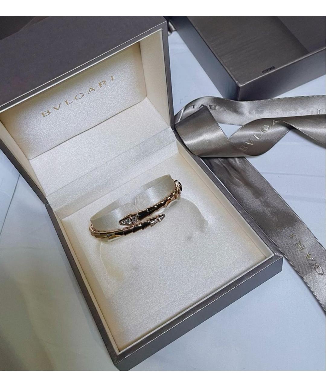 BVLGARI Золотой браслет из розового золота, фото 2