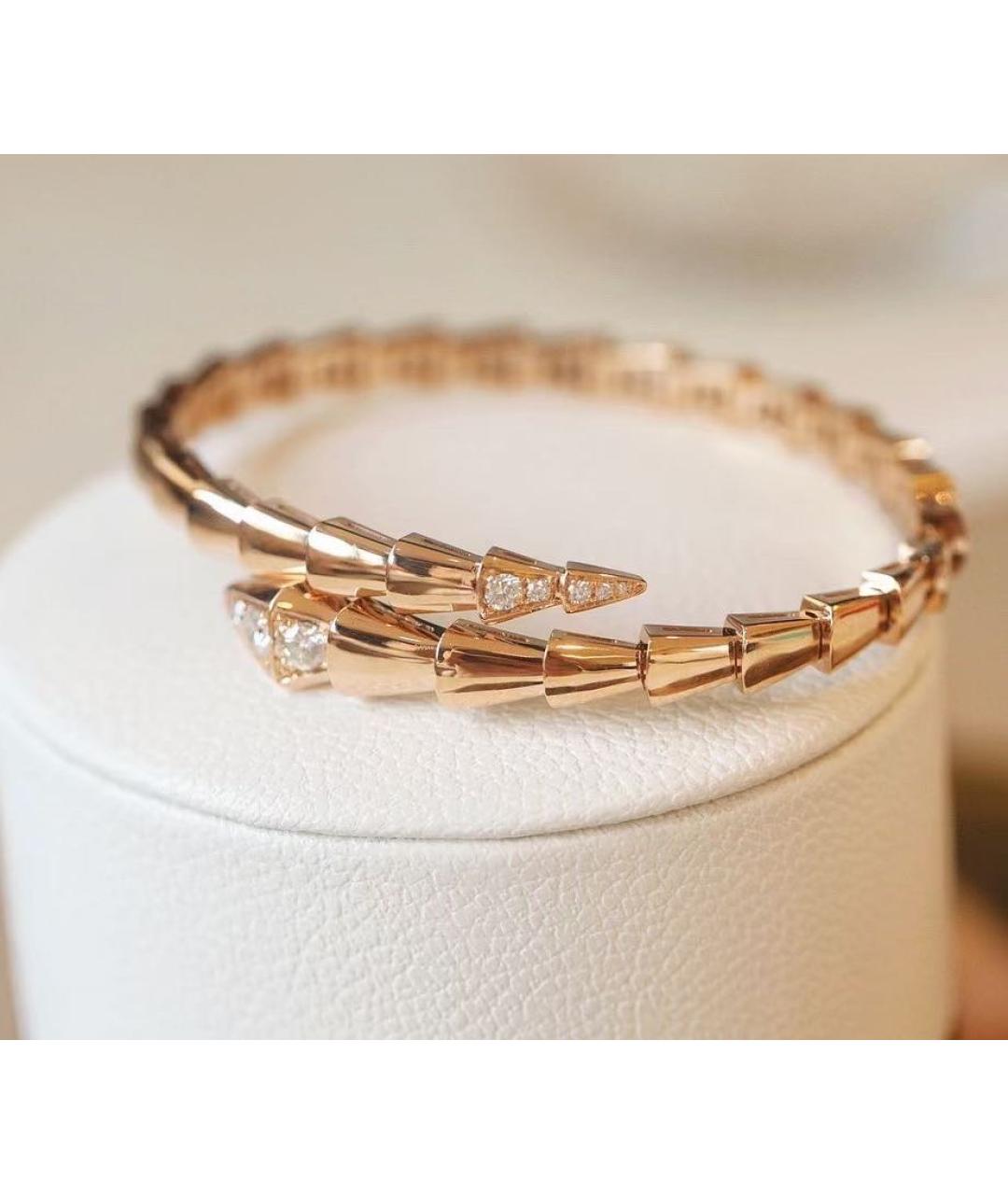 BVLGARI Золотой браслет из розового золота, фото 3