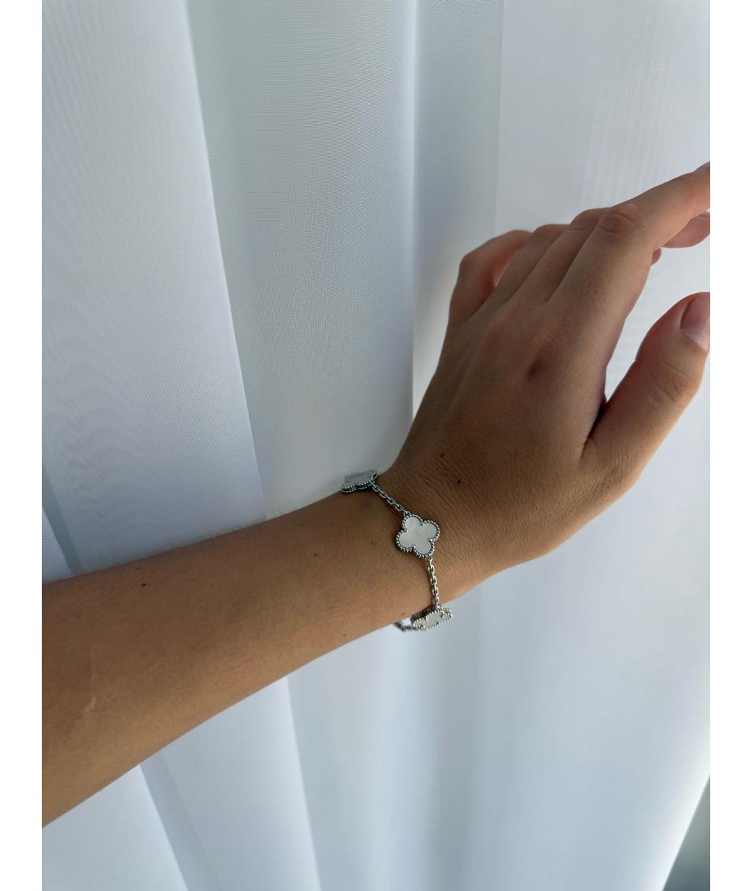 VAN CLEEF & ARPELS Белый браслет из белого золота, фото 2