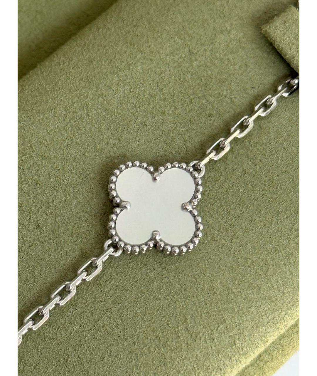 VAN CLEEF & ARPELS Белый браслет из белого золота, фото 9